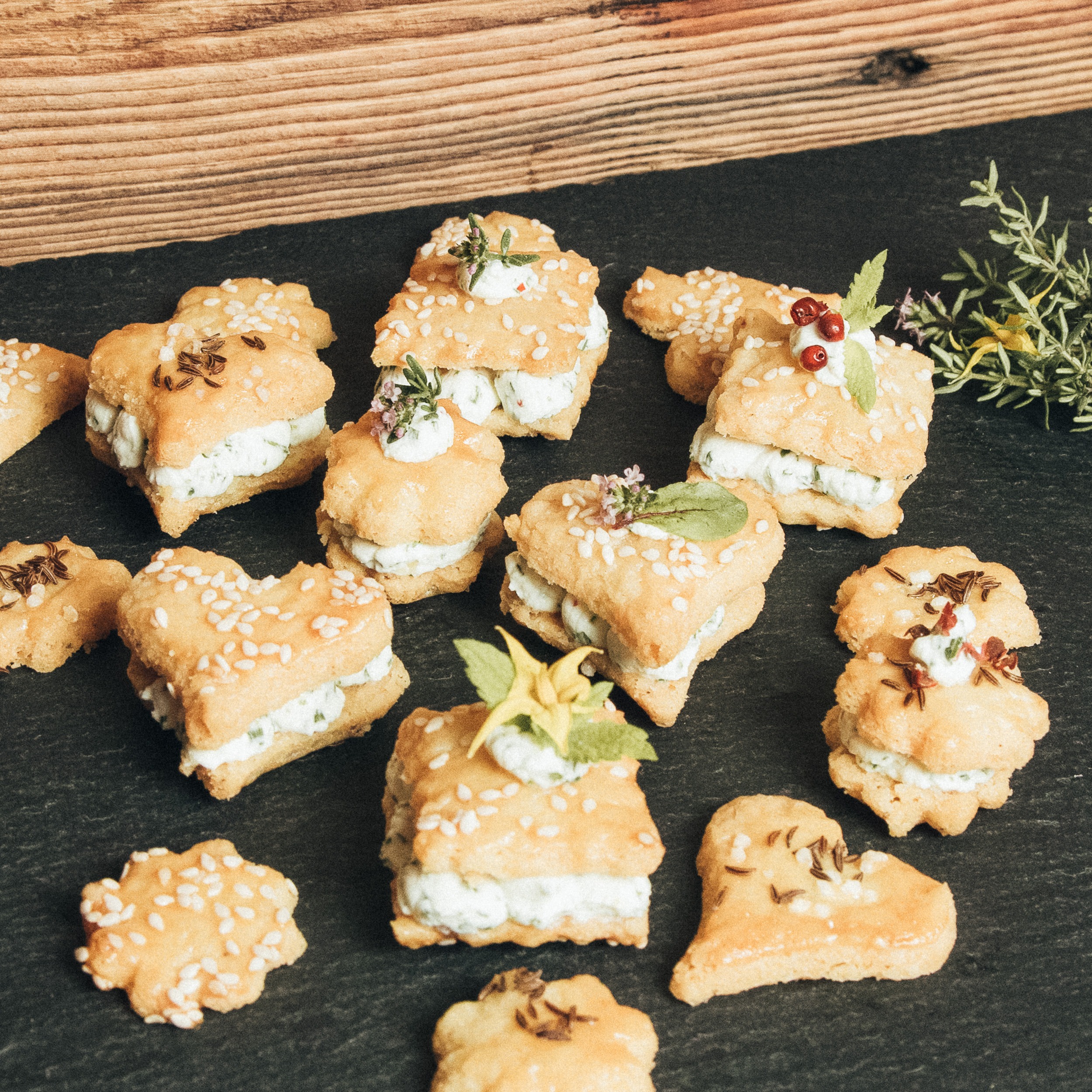 Gefüllte Käsekekse - Eggenhof | Bio-Bergbauernhof