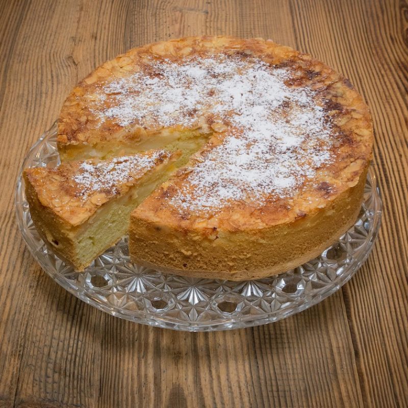 Gestürzte Apfeltorte