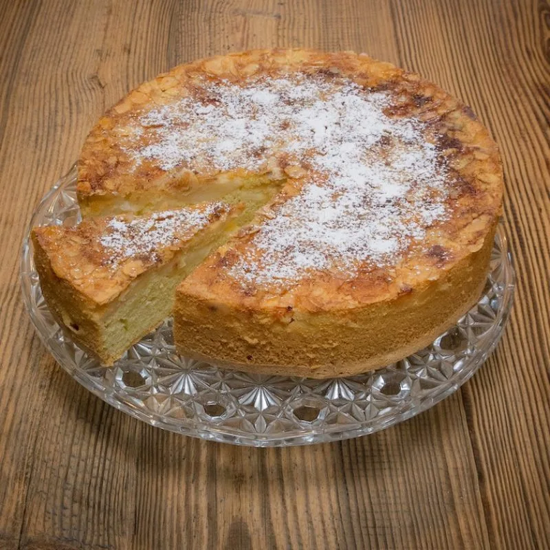 Gestürzte Apfeltorte