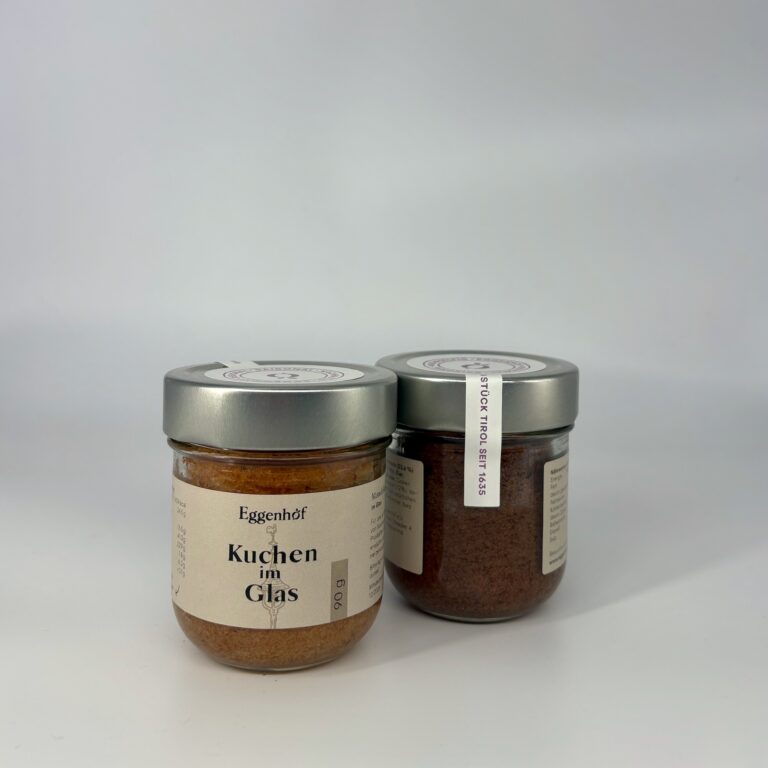 Kuchen im Glas vom Eggenhof – handgemachter Kuchen im Glas aus Tirol