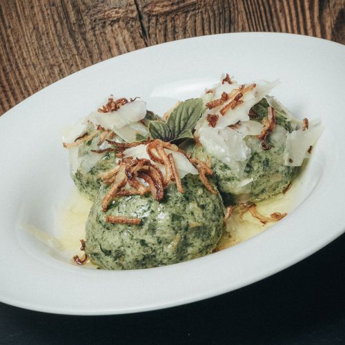 Spinatknödel